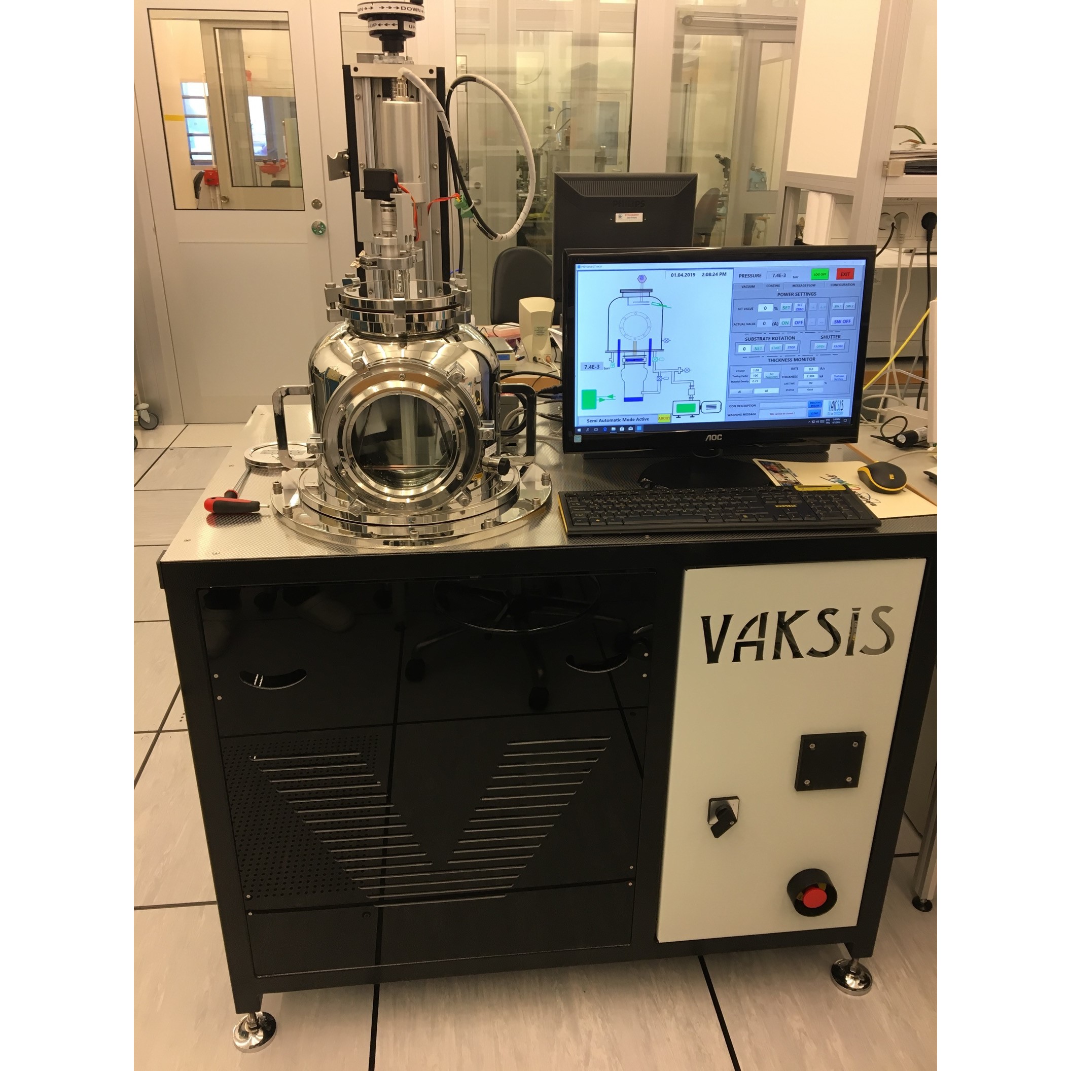 Picture of Vaksis 2-source PVD Evaporator (Nemo)